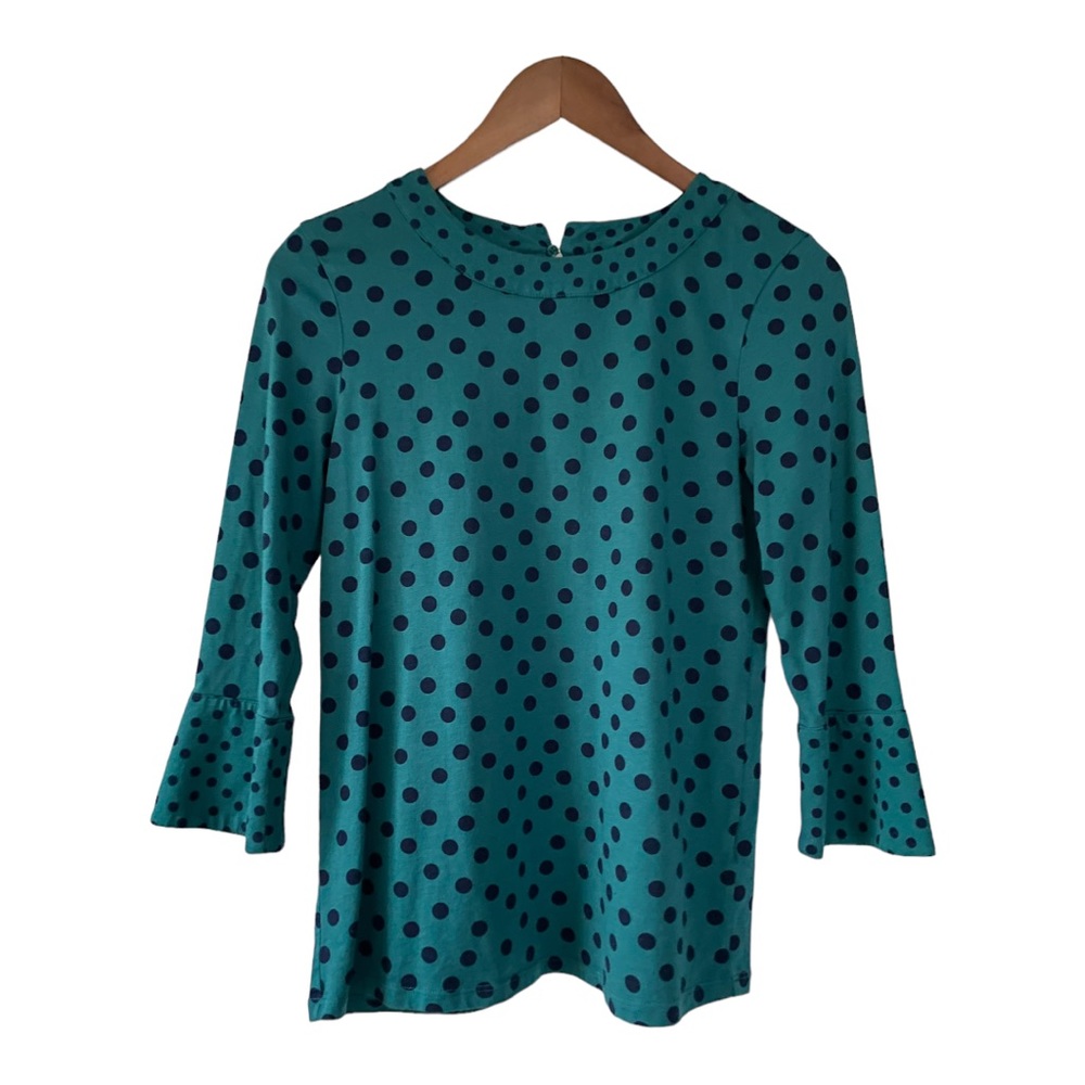 Boden polka dot pattern top